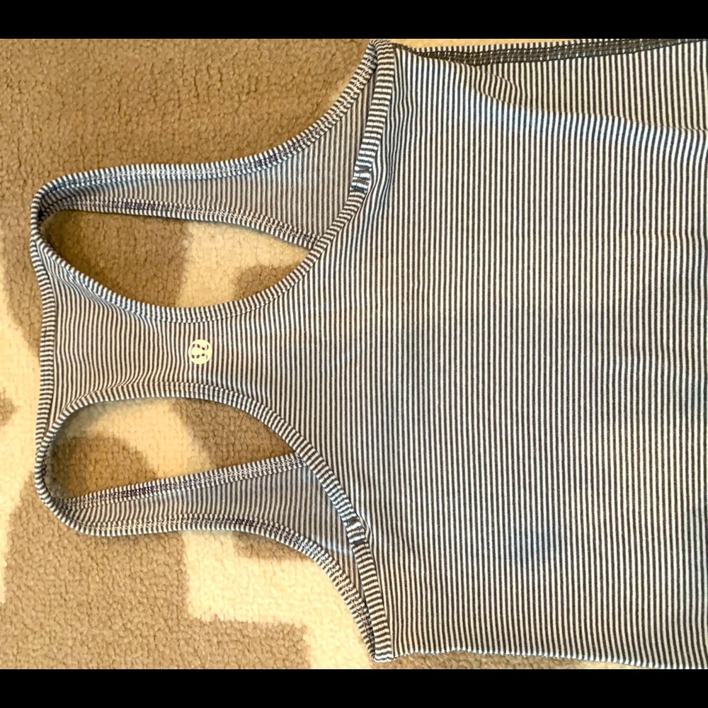 LULU LEMON tank top striped